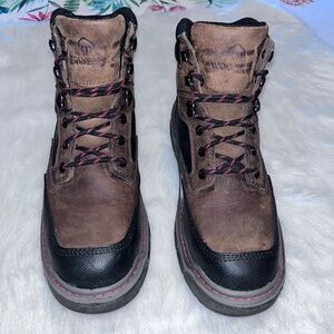 Wolverine Raider’s Dura Shocks Flex Water Proof Men’s Leather Boots Size 11M